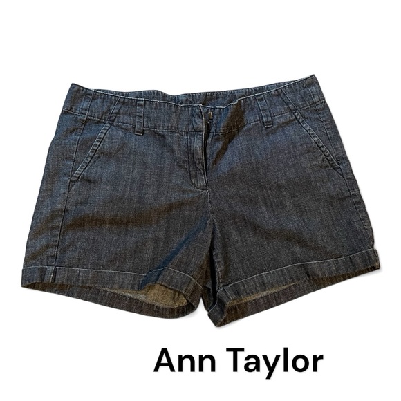 Ann Taylor Signature Jean Shorts - Picture 1 of 7